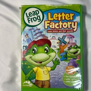 Vintage LeapFrog: Letter Factory (DVD, 2003) Learning & Early Reading Skills